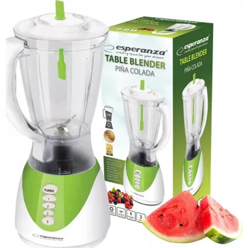 STOJANOVÝ MIXÉR NA KOKTEJLY SMOOTHIE OVOCE 1.5L ZELENÝ 350W