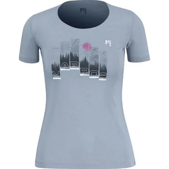 Dámské tričko KARPOS W Bosco T-Shirt, Mist/Bloom velikost: S