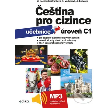 Kniha Čeština pro cizince C1 - učebnice - Kolektiv Edika