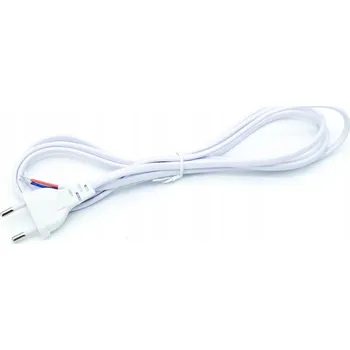 elektrický kabel Připojovací kabel 2x0,5 2m bílý