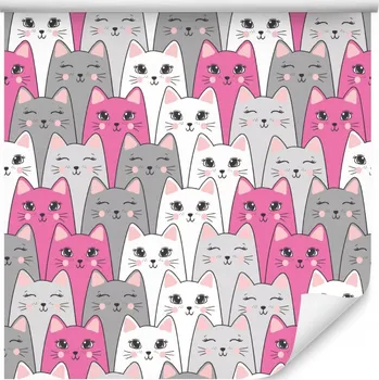 Tapeta Tapeta pro děti - Barevné koťátka /742920889