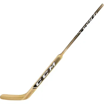 Hokejka Dřevěná brankářská hokejka CCM Eflex 4.5 Intermediate 24 palců, Crawford levá ruka dole