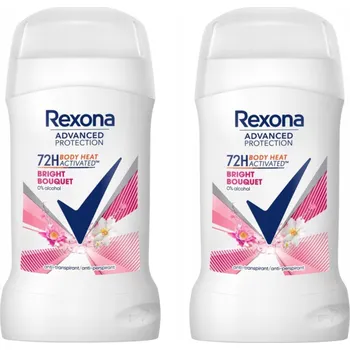 REXONA ADVANCED BRIGHT BOUQUET DEODORANT PRO ŽENY V TYČINCE 50ML x2