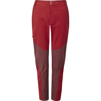 Dámské softshellové kalhoty Rab Torque Mountain Barva: Crimson, Velikost: M