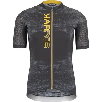 KARPOS Green Fire Jersey, Black/Lemon Curry velikost: L