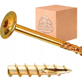 Vrut TESAŘSKÉ VRUTY 8X240 DO DŘEVA TALÍŘOVÁ HLAVA TORX 50 KS PANCHAN