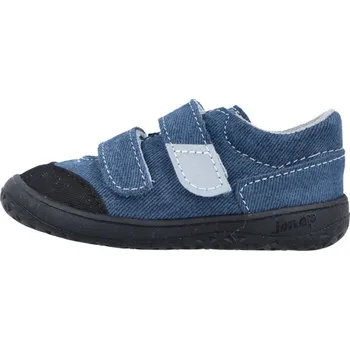 Dámská zdravotní obuv Jonap Barefoot B22SV modrá riflovina - broušená kůže Velikost EU: 20, vnitřní délka: 130, vnitřní šířka: 60