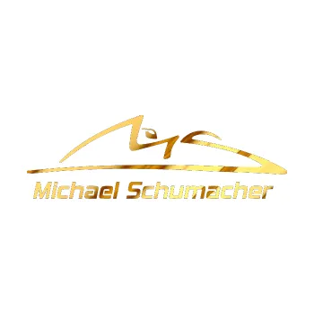 Samolepicí dekorace na vozidlo Michael Schumacher 002 (81 - chrom fólie zlatá zrcadlová) SAMOLEPKA NA AUTO, NÁLEPKA, FÓLIE, POLEP, TUNING, VLASTNÍ TEXT, TISK, AUTOSAMOLEPKY.cz, POLEPY, OBRÁZEK, LOGO, 3D STICKERS
