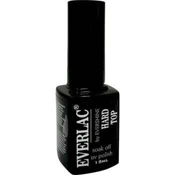 Přípravek na nehty EVERLAC hybridní lak ultra lesklý HARD TOP COAT 15ml