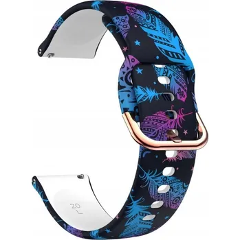 Řemínek na hodinky Řemínek e-smart24 pro Huawei 20mm, vícebarevný