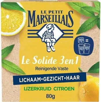 Mýdlo Tuhé mýdlo Le Petit Marseillais 80 ml 80 g