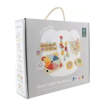 Dřevěná hračka VIGA Educational Toy Box Set