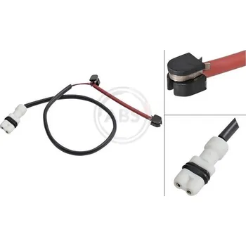 Brzdová destička Výstražný kontakt, opotřebení obložení A.B.S. 39662