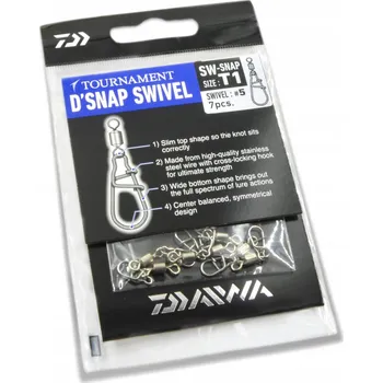 Obratlík s karabinkou DAIWA