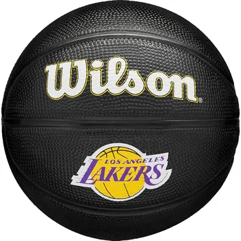 Basketbalový míč Basketbalový míč Wilson Los Angeles Lakers Black mini vel. 3