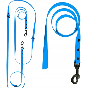 Vodítko pro psa VODÍTKO NASTAVITELNÉ VODĚODOLNÉ PŘEPÍNACÍ MEDOVÁ PLÁSTEV PVC ODOLNÉ 15M 1.6CM