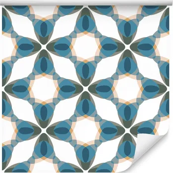 Fototapeta Tapeta do Ložnice Abstraktní Květiny a Tvary