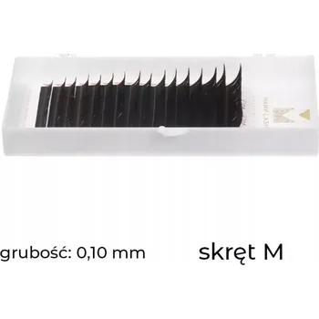 Péče o řasy a obočí Objemové řasy Mat Mink 0,10 mm Zakřivení: M Mix 7-15 mm