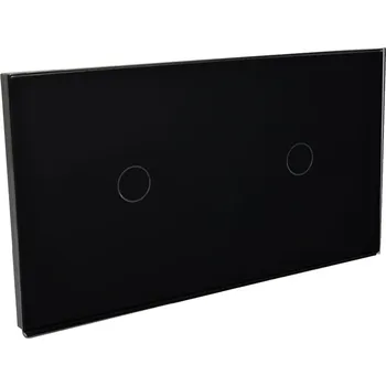 vypínač Dvojitý dotykový vypínač B-line černý BL-1000145