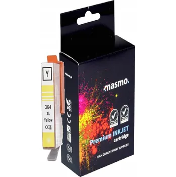 Žlutá inkoustová kazeta Masmo pro tiskárny HP