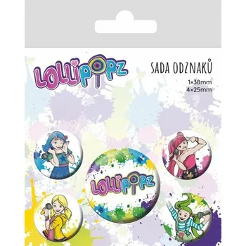 Brož Lollipopz set odznaků