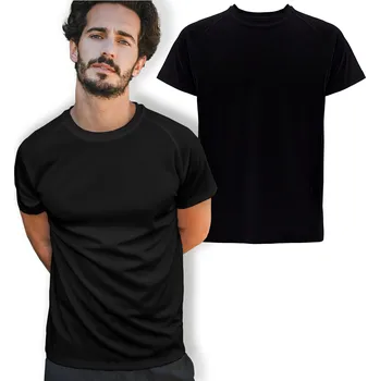 Dámské tričko Tréninkové tričko s krátkým rukávem TH Clothes XS černé