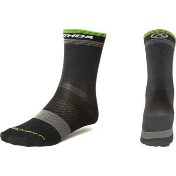 Pánské ponožky Ponožky Author Stripe X0 černé, šedé a žluté 38-42