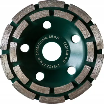Brusný kotouč Brusný kotouč na betonu Tediam DII 125x22,2 mm