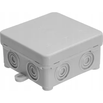 Elektroinstalační krabice Elektroinstalační krabice na omítku Eurohandel 76 x 92 x 41 mm