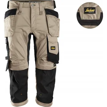 Pracovní oblečení Kraťasy Pracovní elastické Pirátské 3/4 Snickers AllRound 6142 Velikost 46
