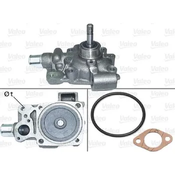 Chladič motoru Vodní čerpadlo, chlazení motoru VALEO 506879
