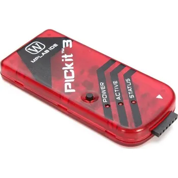 Vývojová deska PICkit 3 - Sada programátoru pro Microchip PIC s adaptérem