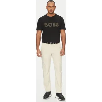 Pánské oblečení BOSS T-Shirt TL Logo 50535170 Černá Regular Fit S