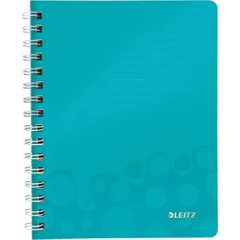 LEITZ Blok WOW A5, PP, linka, ledově modrá