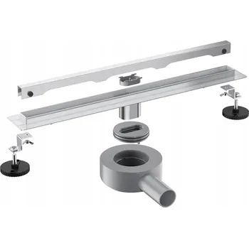 Odvodňovací žlab LINEÁRNÍ ODTOK sprchový SWISS MEYER 100cm SLIM 360 otočný