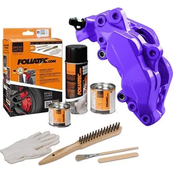Auto-moto FOLIATEC dvousložková barva na brzdy fialová (Deep purple)