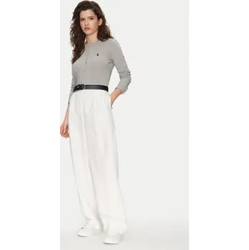 Dámský svetr Polo Ralph Lauren Kardigan 211941175001 Šedá Slim Fit XL