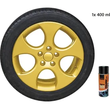 Barva ve spreji Foliatec stříkaná fólie ve spreji zlatá metalíza 400ml