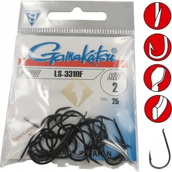 Rybářský háček Háčky na vodu, plovoucí, s protihrotem Gamakatsu LS-3310F 25 ks