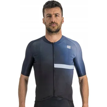 cyklistický dres Pánský cyklistický dres Sportful tmavě modrý XXL
