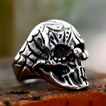 Prsten prsten Skull Punk Clown - 10