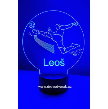 Lampička Led lampička FOTBAL A SPORT Varianta: VLASTNÍ MOTIV