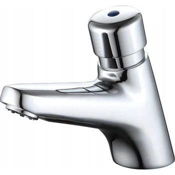 Vodovodní baterie Stojánková umyvadlová baterie Makoinstal stříbrná