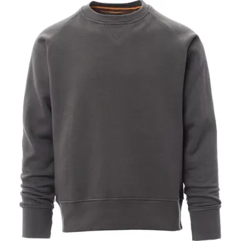 Pánská móda Payperwear Mikina přes hlavu Mistral + Summer s raglánovým rukávem Barva: šedá ocelová, Velikost: XL