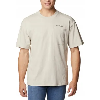 Pánské trekové tričko Columbia béžové S