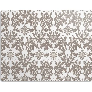 Miska pro psa Podložka pod misku pro psy a kočky, barokní vzor, 90x60 cm