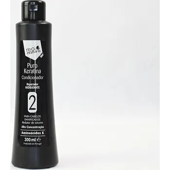 Real Natura kondicionér s keratinem pro poškozené vlasy