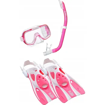 Potápěčská maska Potápěčská sada Tusa MINI-KLEIO UP růžová