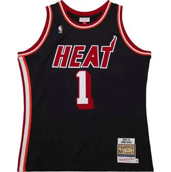 Pánské tričko Tričko Mitchell & Ness HEAT 2013 CHRIS BOSH MIAMI HEAT - XL