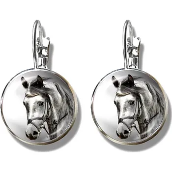 Náušnice Prosperk Náušnice z pryskyřice kůň